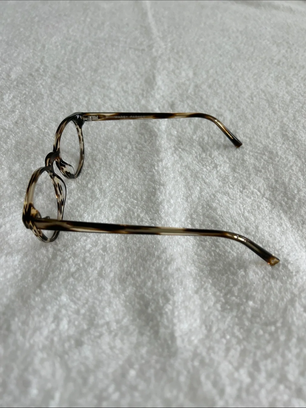 Warby Parker Percey Frame in Striped Sassafras, Narrow Width